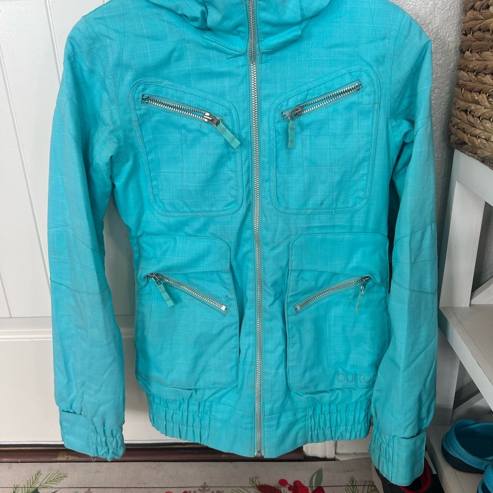 Bright Blue Jacket Burton XS